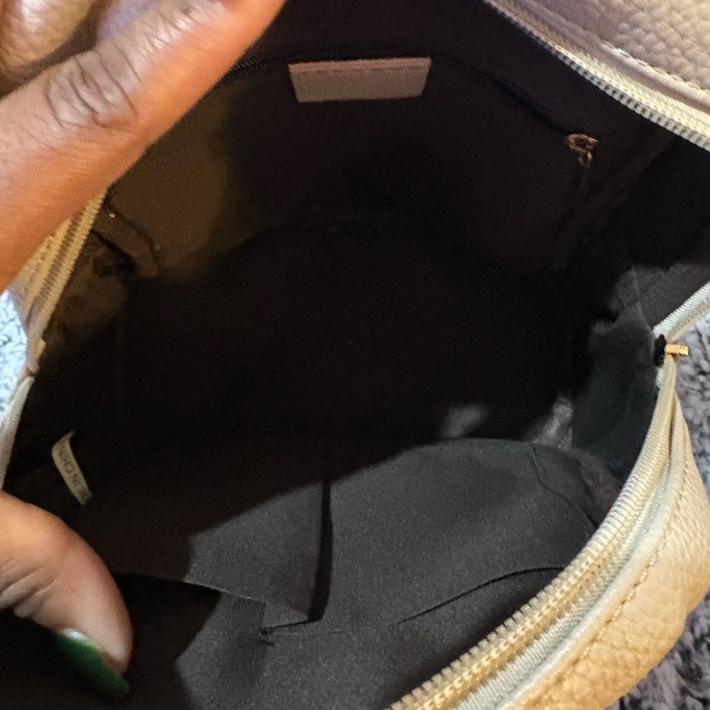 Classic Cream Mini Backpack - Versatile Women's Bag - Picture 5 of 7